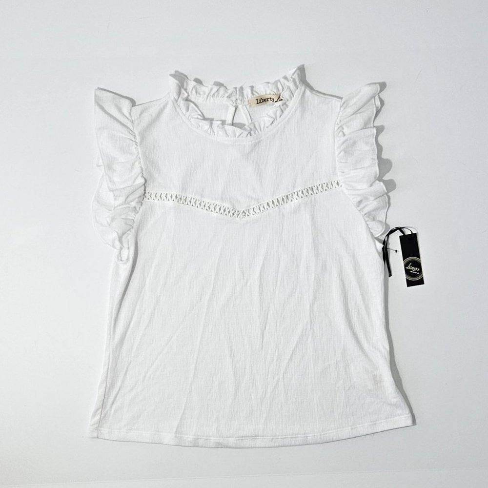 LIBERTY LOVE Ruffle Tank - Picture 2 of 7